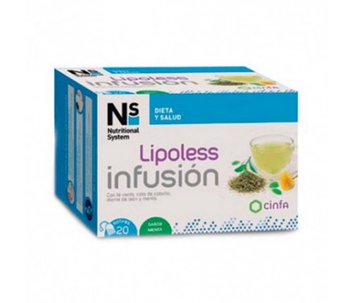 NS LIPOLESS INFUSION 20 SOBRES