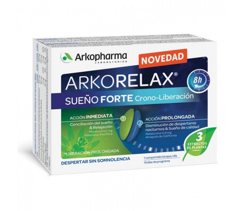 ARKORELAX SUEÑO 8H CRONO30CO