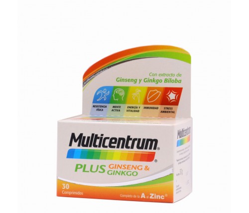 MULTICENTRUM PLUS GINSENG Y...