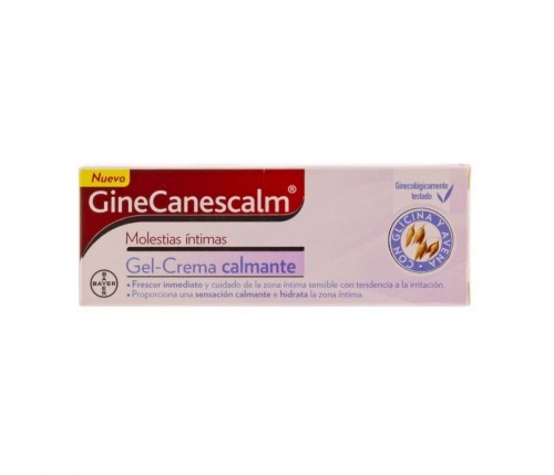 GINECANESCALM GEL CREMA 15 G